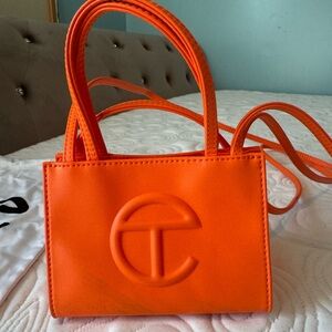 Telfar Orange Mini Bag